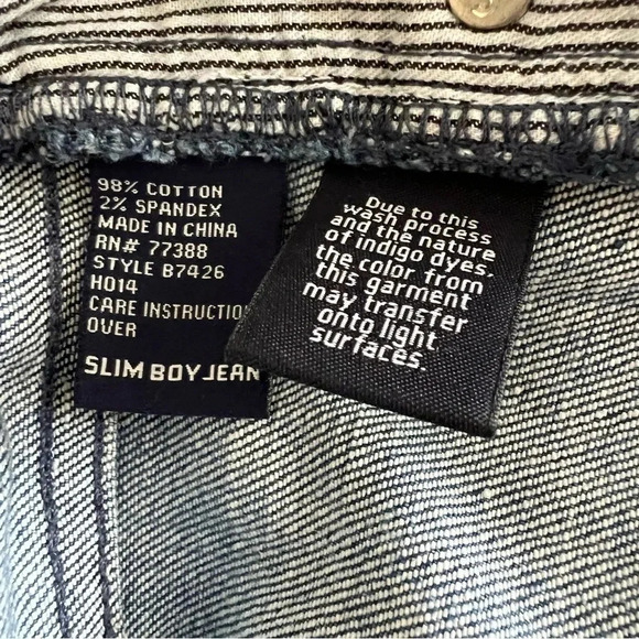 Madewell Patchwork Boy Jean With Raw Hem Size 27 - Picture 9 of 9